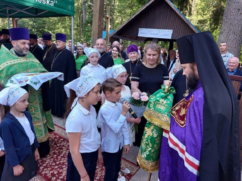 Uroczystości święta Pięćdziesiątnicy na Krynoczce