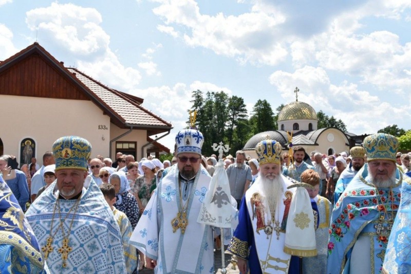 Uroczystości Turkowickiej Ikony Matki Bożej w Żeńskim Monasterze Opieki Matki Bożej w Trukowicach.