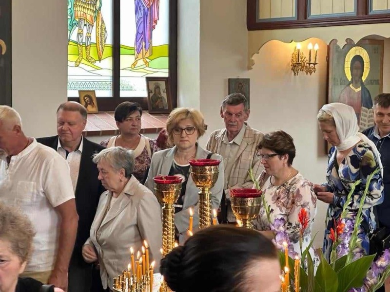Święto ku czci Zaśnięcia Przenajświętszej Bogurodzicy w barlineckiej Cerkwi