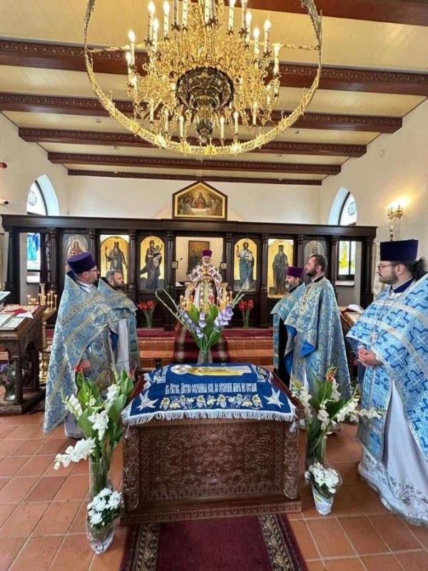 Święto ku czci Zaśnięcia Przenajświętszej Bogurodzicy w barlineckiej Cerkwi