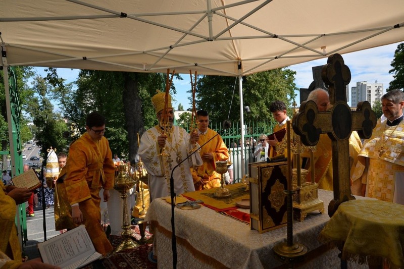 Poświęcenie po remoncie cerkwi Św. Równej Apostołom Marii Magdaleny w Białymstoku