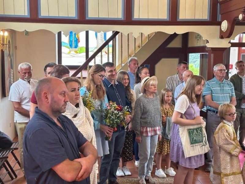 Święto ku czci Zaśnięcia Przenajświętszej Bogurodzicy w barlineckiej Cerkwi