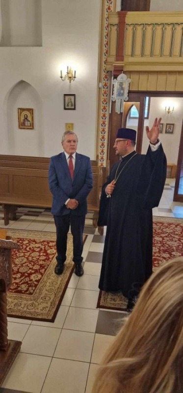 Wizyta Ministra Kultury i Dziedzictwa Narodowego w stargardzkiej cerkwi