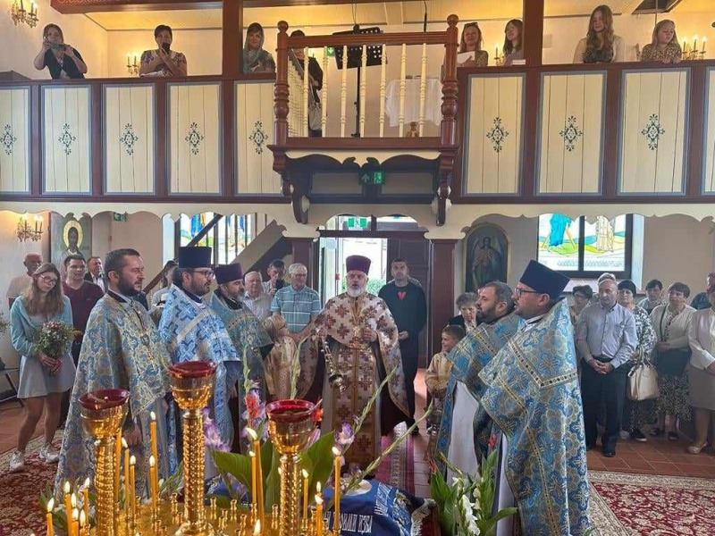 Święto ku czci Zaśnięcia Przenajświętszej Bogurodzicy w barlineckiej Cerkwi
