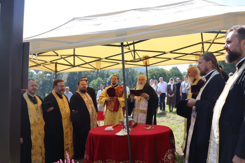 Uroczystość poświęcenia Krzyża w Bielsku-Białej