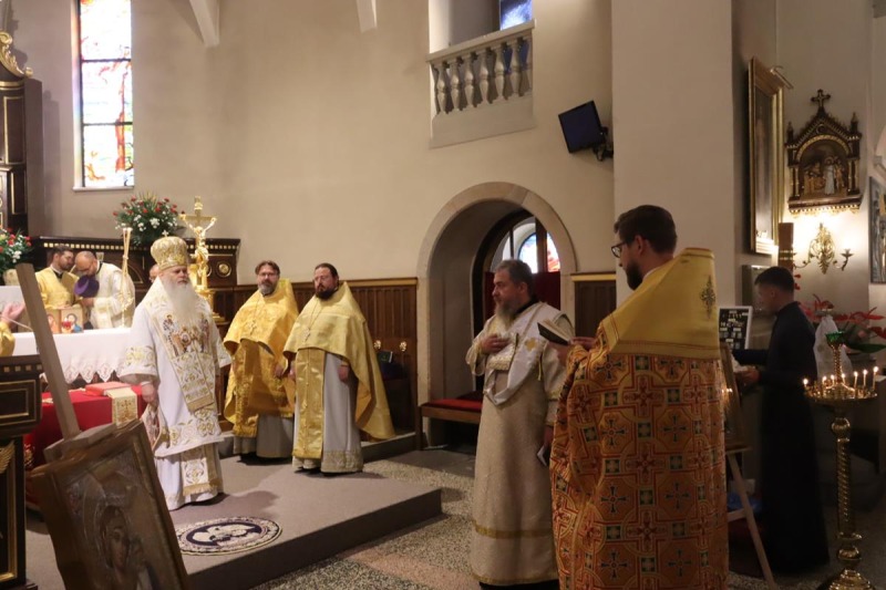 Uroczystość poświęcenia Krzyża w Bielsku-Białej