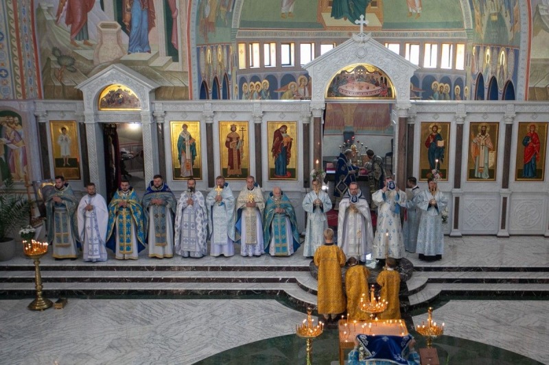 Narodzenie Bogurodzicy w stołecznej Hagii Sophii