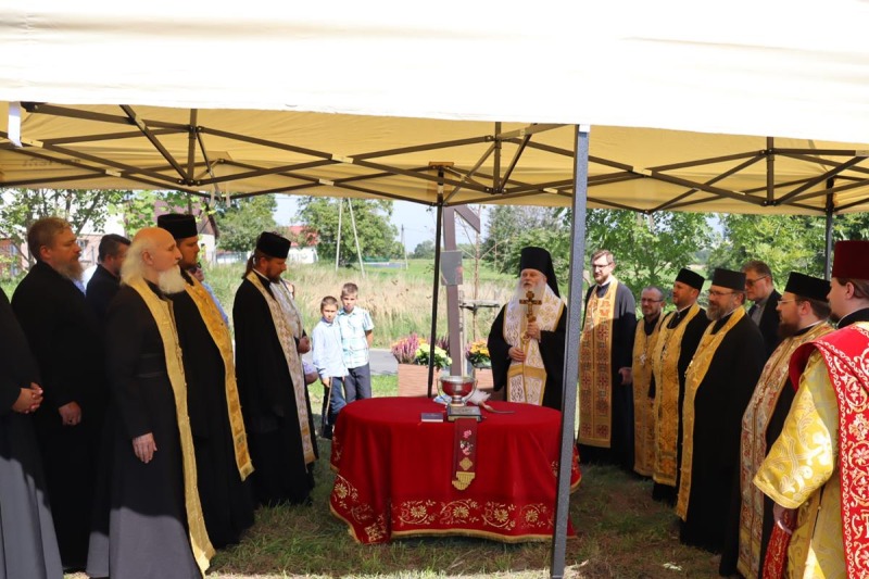 Uroczystość poświęcenia Krzyża w Bielsku-Białej