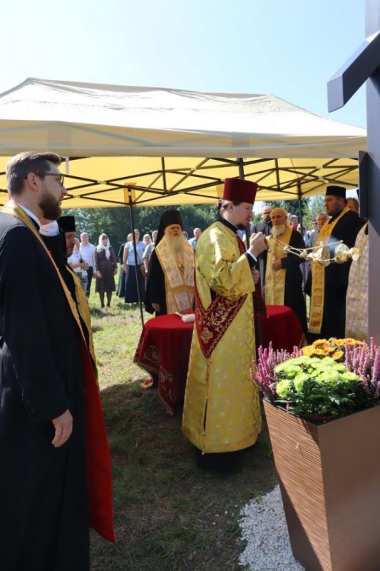 Uroczystość poświęcenia Krzyża w Bielsku-Białej