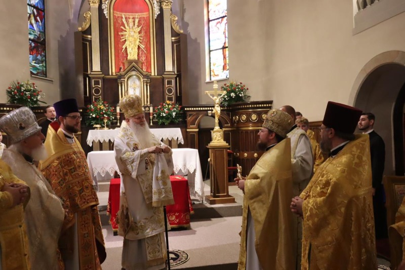Uroczystość poświęcenia Krzyża w Bielsku-Białej