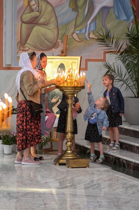 Narodzenie Bogurodzicy w stołecznej Hagii Sophii