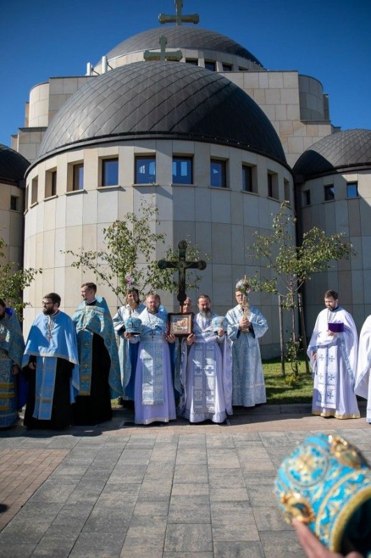 Narodzenie Bogurodzicy w stołecznej Hagii Sophii