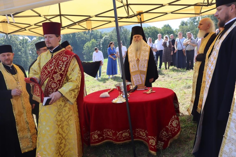 Uroczystość poświęcenia Krzyża w Bielsku-Białej