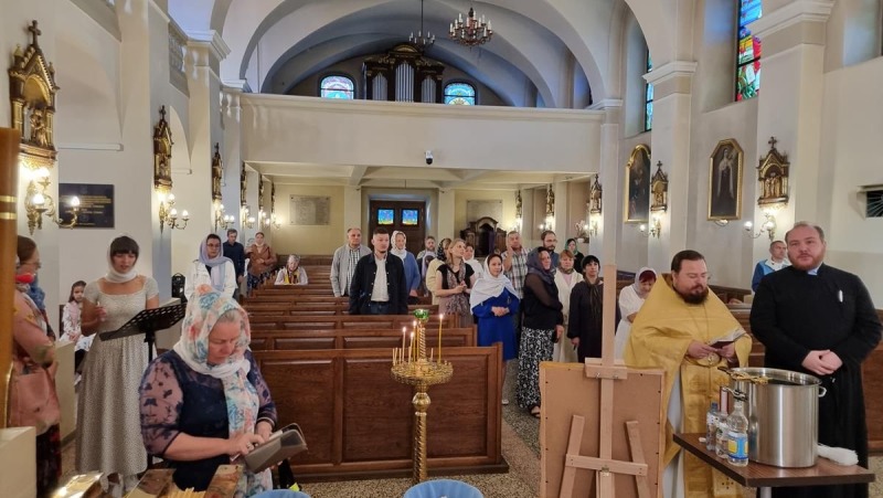 Uroczystość poświęcenia Krzyża w Bielsku-Białej