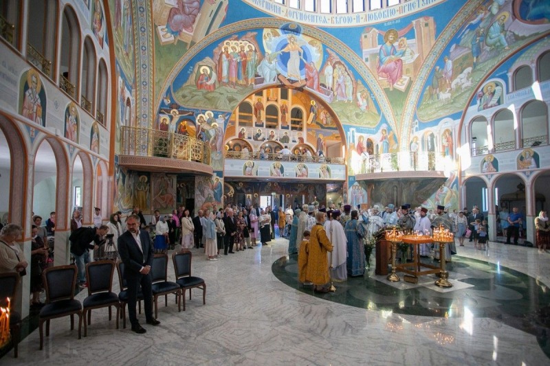 Narodzenie Bogurodzicy w stołecznej Hagii Sophii
