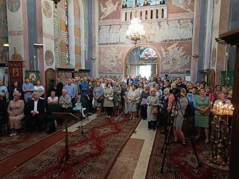 Koncert Muzyki Cerkiewnej z okazji roku prof. Jerzego Nowosielskiego w Gródku