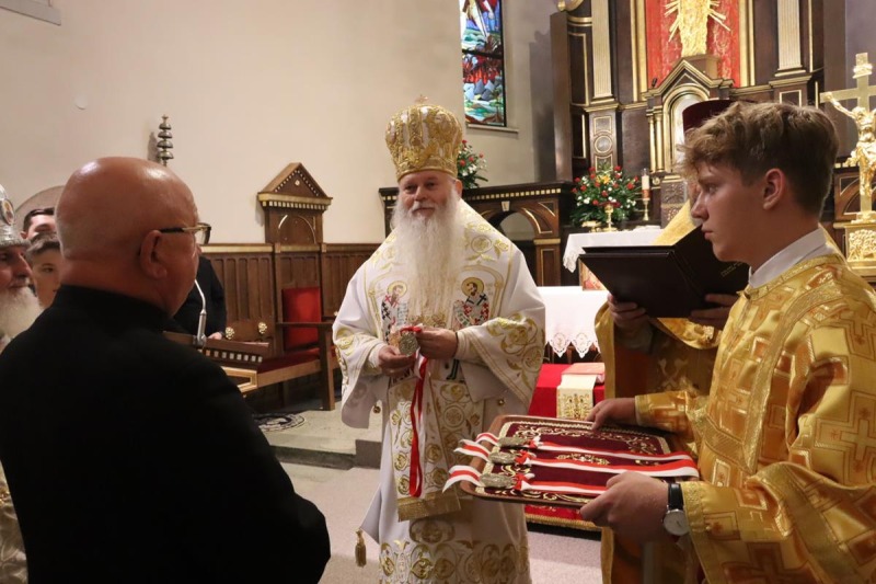 Uroczystość poświęcenia Krzyża w Bielsku-Białej