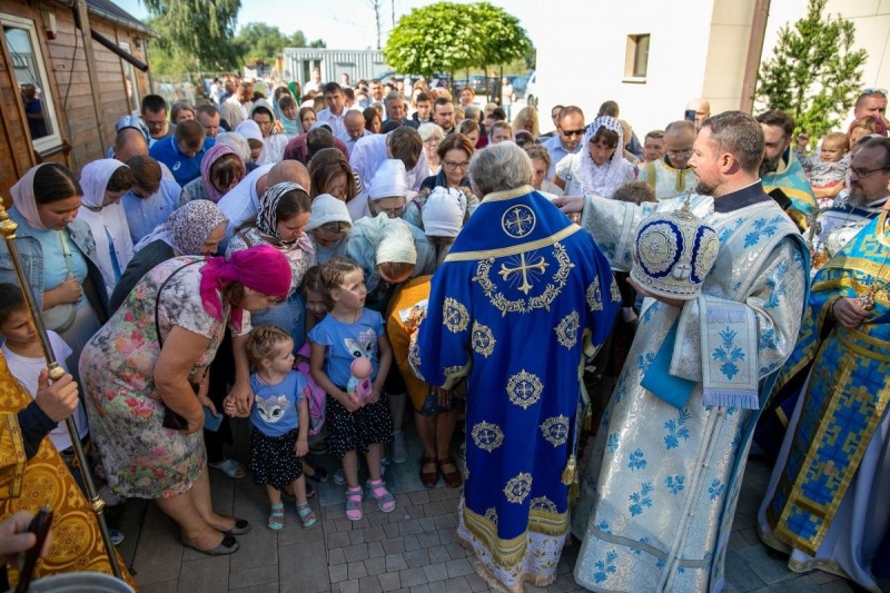 Narodzenie Bogurodzicy w stołecznej Hagii Sophii