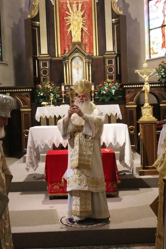 Uroczystość poświęcenia Krzyża w Bielsku-Białej