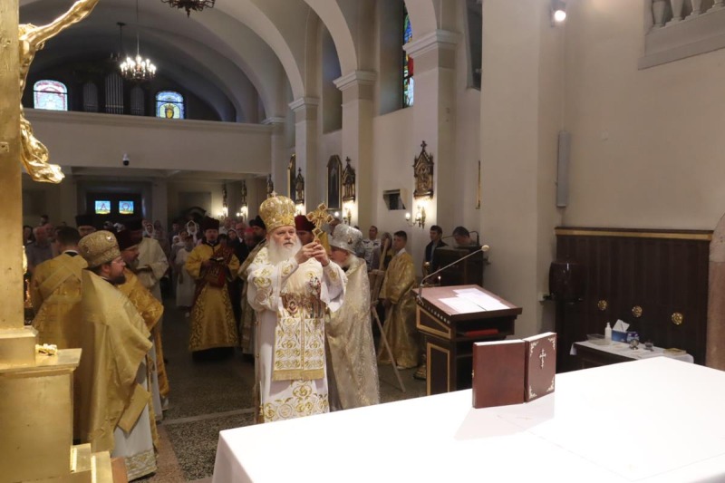Uroczystość poświęcenia Krzyża w Bielsku-Białej