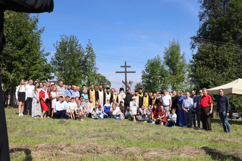 Uroczystość poświęcenia Krzyża w Bielsku-Białej