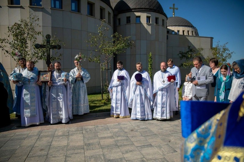 Narodzenie Bogurodzicy w stołecznej Hagii Sophii