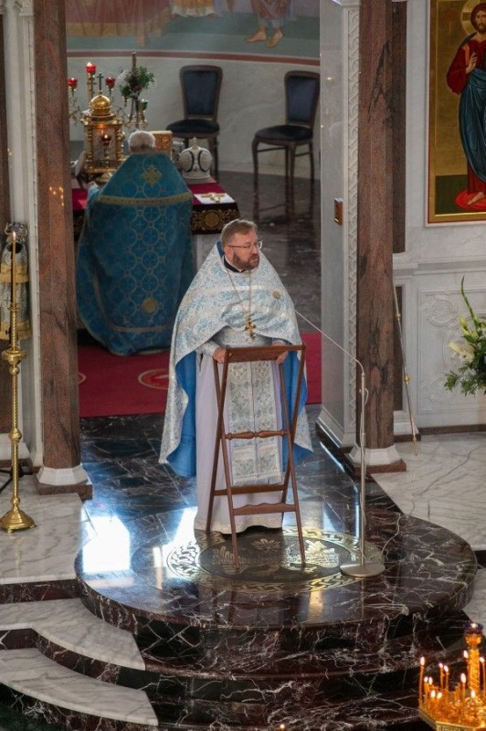 Narodzenie Bogurodzicy w stołecznej Hagii Sophii