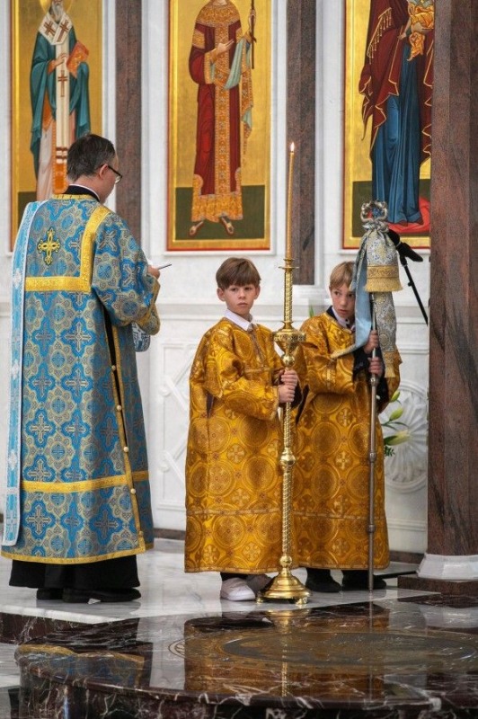 Narodzenie Bogurodzicy w stołecznej Hagii Sophii
