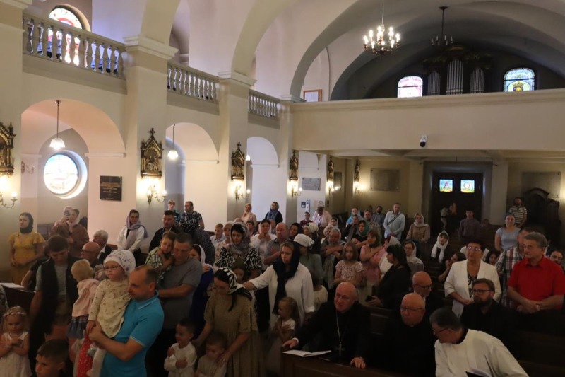 Uroczystość poświęcenia Krzyża w Bielsku-Białej