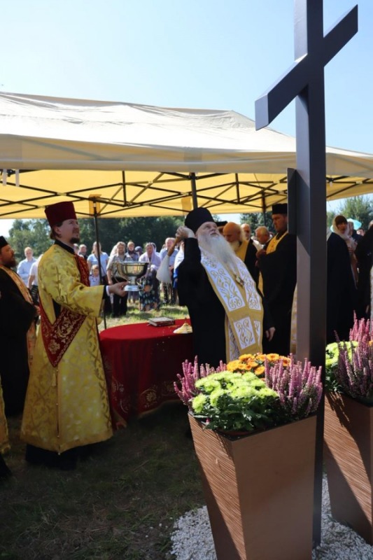 Uroczystość poświęcenia Krzyża w Bielsku-Białej