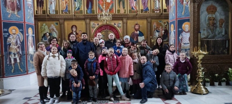 Wyjazd Bractwa dziecięcego parafii św. Ducha z Białegostoku do Supraśla