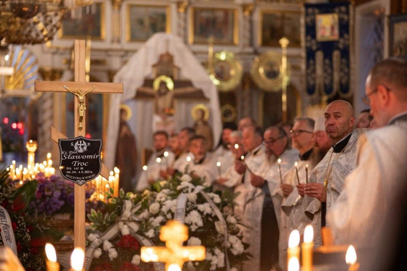 Pogrzeb śp. ks. prot. Sławomira Troca