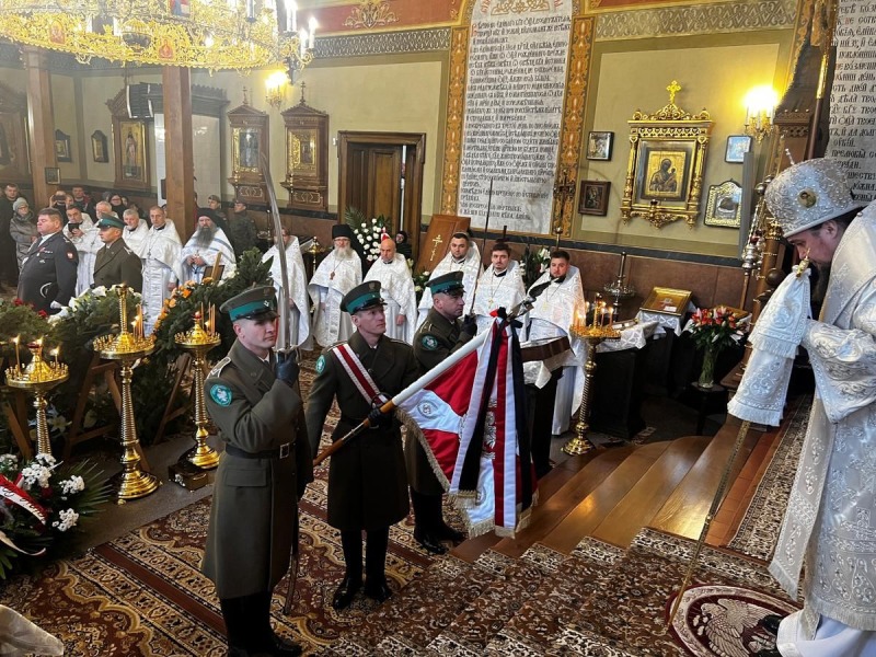 Uroczystości pogrzebowe ks. prot. płk. SG Adama Weremijewicza
