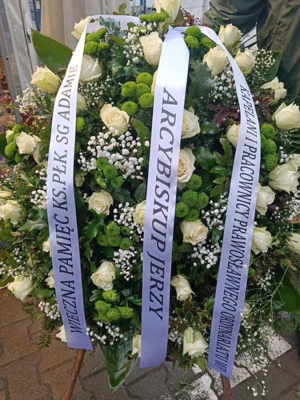 Uroczystości pogrzebowe ks. prot. płk. SG Adama Weremijewicza
