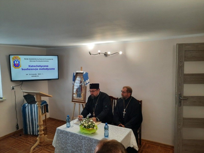 Konferencja metodyczno-katechetyczna w Komańczy