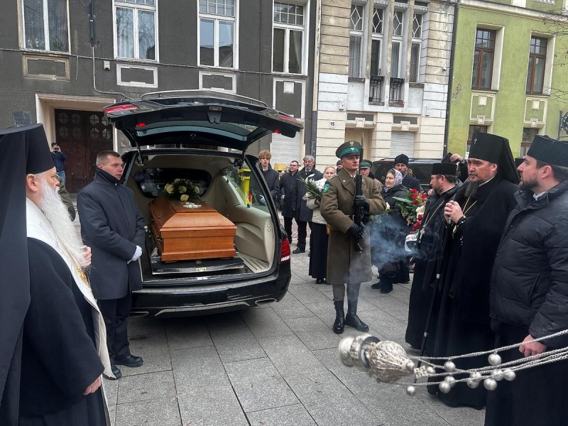 Uroczystości pogrzebowe ks. prot. płk. SG Adama Weremijewicza
