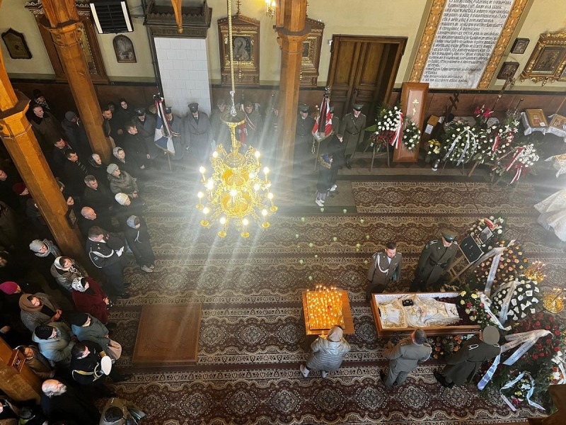 Uroczystości pogrzebowe ks. prot. płk. SG Adama Weremijewicza