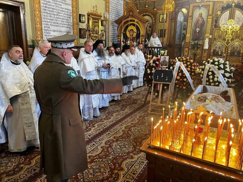 Uroczystości pogrzebowe ks. prot. płk. SG Adama Weremijewicza