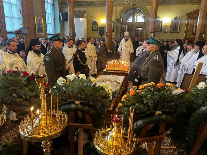 Uroczystości pogrzebowe ks. prot. płk. SG Adama Weremijewicza