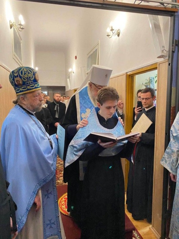Święto Wprowadzenia do Świątyni Najświętszej Bogurodzicy w Prawosławnym Seminarium Duchownym
