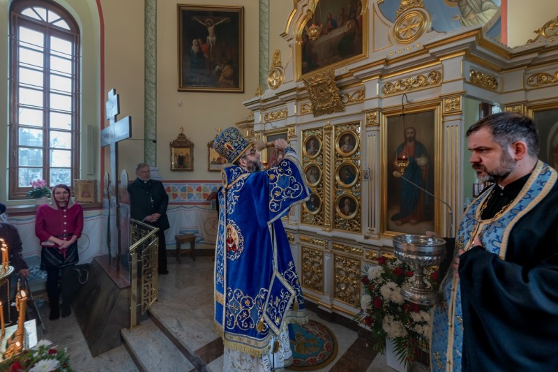 Poświęcenie po generalnym remoncie cerkwi Wszystkich Świętych w Białymstoku