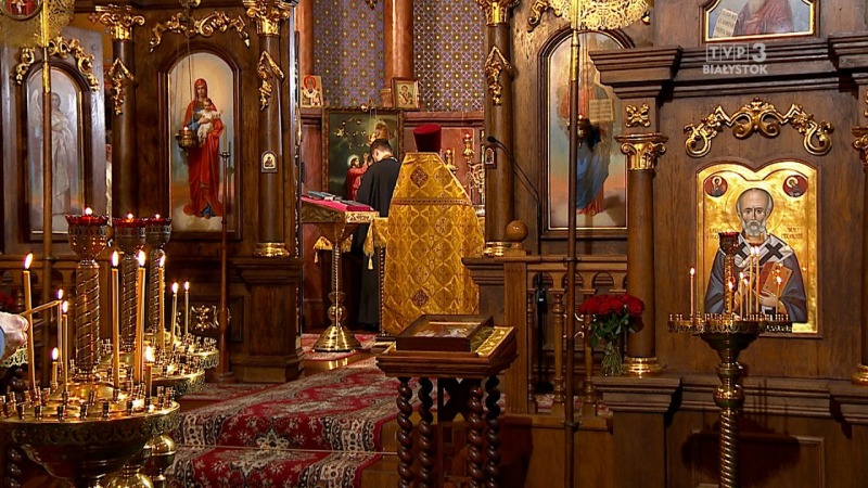 Liturgia prawosławna z cerkwi w Gdańsku