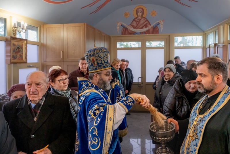 Poświęcenie po generalnym remoncie cerkwi Wszystkich Świętych w Białymstoku