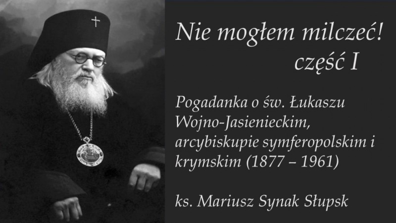 „Nie mogłem milczeć!”