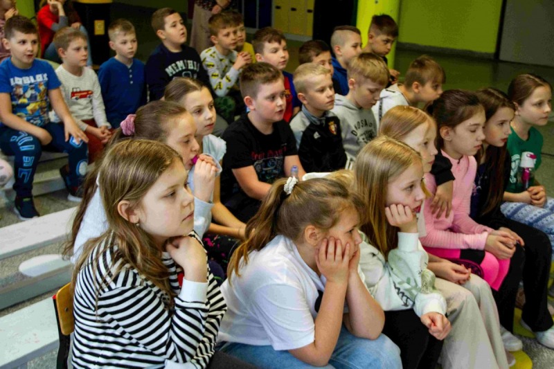 Grupa teatralna przy parafii w Dubinach