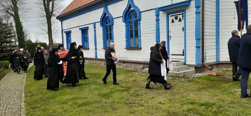 Pielgrzymka z Białegostoku do monasteru w Wojnowie