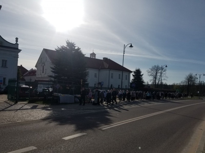 Pielgrzymka do monasteru supraskiego na święto Zwiastowania Bogurodzicy