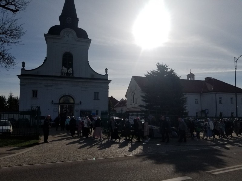 Pielgrzymka do monasteru supraskiego na święto Zwiastowania Bogurodzicy