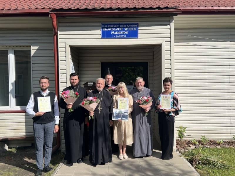 Zakończenie roku w Prawosławnym Studium Psalmistów w Hajnówce