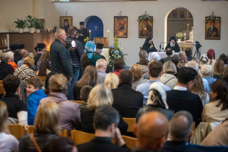 Wizyta atoskich mnichów w Brukseli